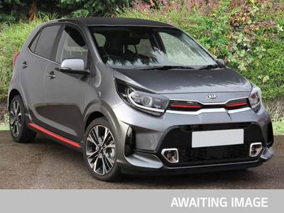 Used 2021 Kia PICANTO 1.0 DPi GT-Line Hatchback 5dr Petrol Manual Euro 6 (s/s) (66 bhp) astro grey at Gravells