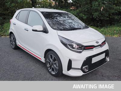 Used 2020 Kia PICANTO 1.0 T-GDi GT-Line S Hatchback 5dr Petrol Manual Euro 6 (s/s) (99 bhp) CLEAR WHITE at Gravells