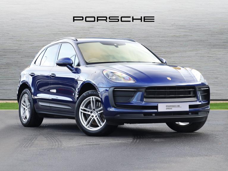 Used 2023 PORSCHE Macan 2.0T SUV 5dr Petrol PDK 4WD Euro 6 (s/s) (265 ps) Blue at JCT600