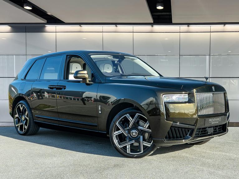 Used 2024 ROLLS-ROYCE Cullinan Black Badge 5dr Auto Green at JCT600