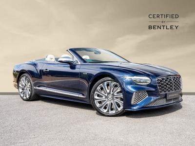 2025 BENTLEY Continental GTC 4.0 V8 Ultra-Performance 25.9kWh GTC Mulliner Convertible 2dr Petrol Plug-in Hybrid Auto 4WD Euro 6 (s/s) (782 ps) at JCT600