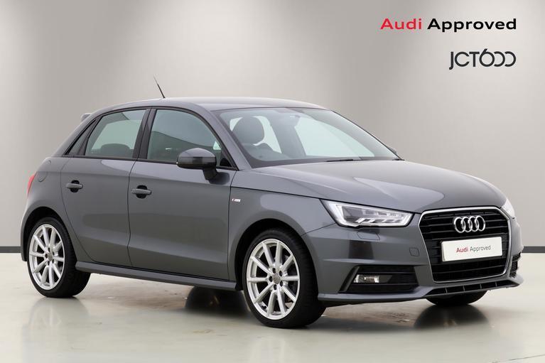 Used 2018 AUDI A1 1.4 TFSI S line Sportback 5dr Petrol S Tronic Euro 6 (s/s) (Nav) (125 ps) Grey at JCT600