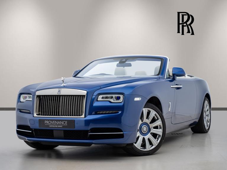 Used 2016 ROLLS-ROYCE Dawn 6.6 V12 Convertible 2dr Petrol Auto Euro 6 (563 bhp) Metropolitan Blue at JCT600