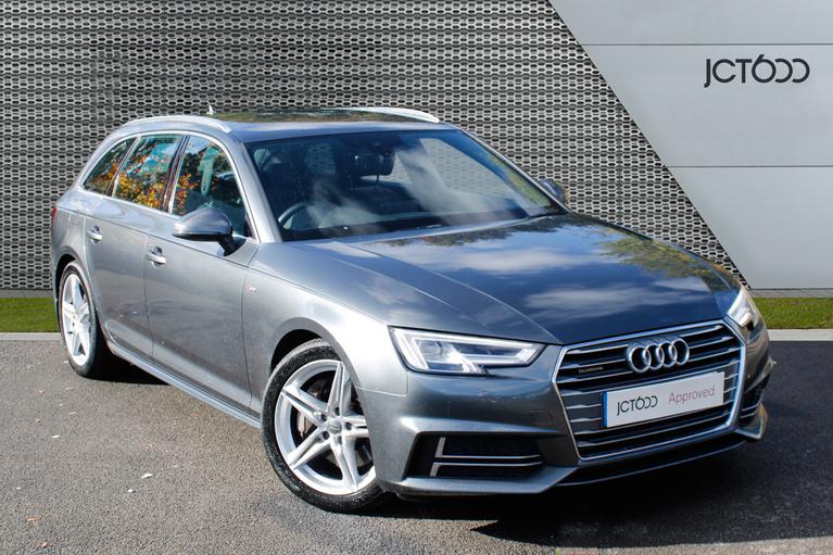 Used 2016 AUDI A4 Avant S Line 3.0TDI quattro 272PS Tiptronic Daytona Grey at JCT600