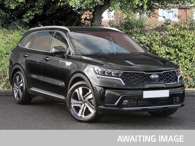 Used 2021 Kia SORENTO 2.2 CRDi 3 SUV 5dr Diesel DCT AWD Euro 6 (s/s) (199 bhp) MIDNIGHT BLACK at Gravells