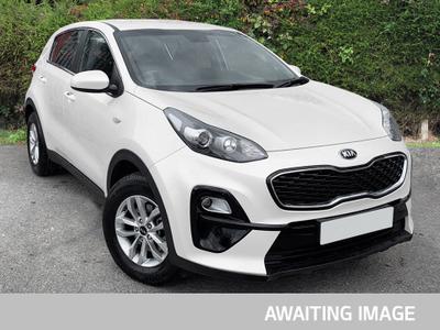 Used 2020 Kia SPORTAGE 1.6 GDi 1 SUV 5dr Petrol Manual Euro 6 (s/s) (130 bhp) White at Gravells