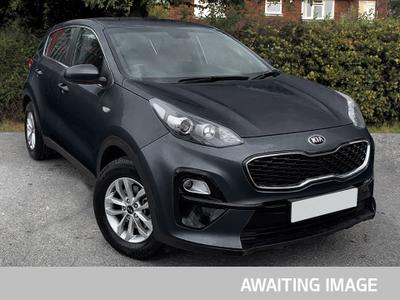 Used 2020 Kia SPORTAGE 1.6 GDi 1 SUV 5dr Petrol Manual Euro 6 (s/s) (130 bhp) Black at Gravells
