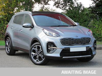 Used 2021 Kia Sportage 1.6 CRDi ISG 48V GT-LINE S Lunar Silver at Kia Motors UK
