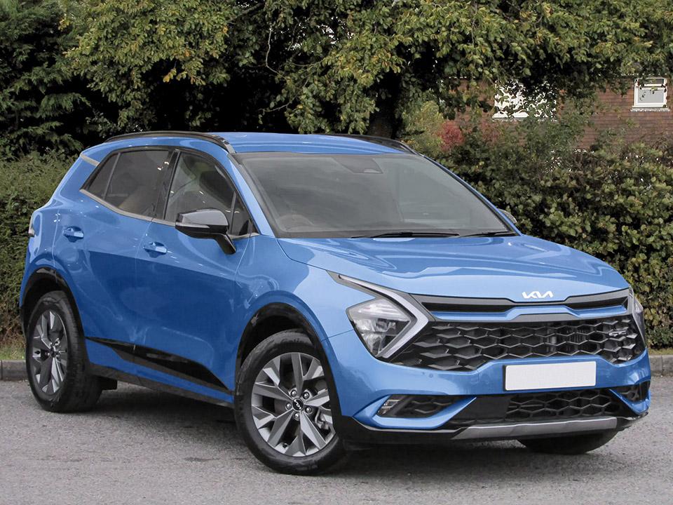 Blue 2025 Kia Sportage SUV/Crossover Front-wheel drive Automatic
