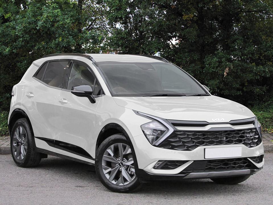 White 2024 Kia Sportage SUV/Crossover Front-wheel drive Automatic