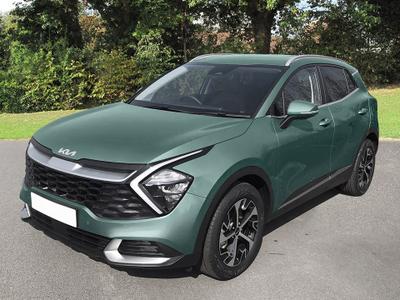 Used 2023 Kia SPORTAGE 1.6T GDI HEV 3 (227) experience green at Gravells
