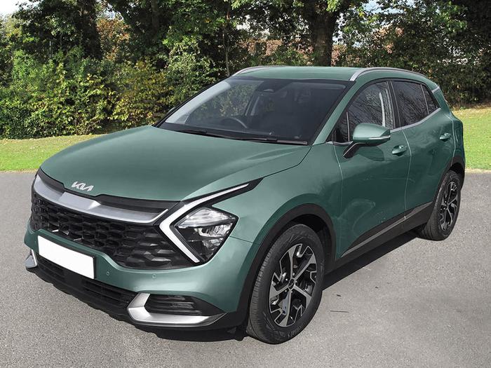 Kia Sportage 1.6 T-GDi ISG HEV 3 in Experience Green £35,495