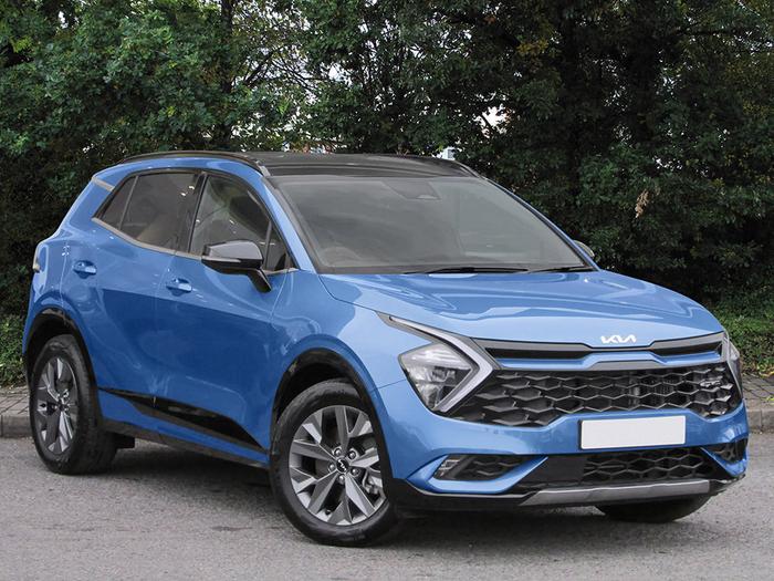 Kia Sportage 1.6 TGDi ISG HEV GTLINE S in Blue Flame £39,495