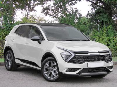 Used 2022 Kia Sportage 1.6 T-GDi ISG HEV GT-LINE S Fusion White at Kia Motors UK