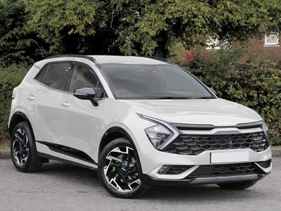Used 2025 Kia Sportage 1.6 T-GDi 48V GT-LINE Fusion White at Kia Motors UK