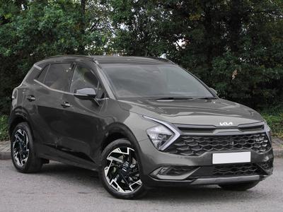 Used 2023 Kia SPORTAGE 1.6 T-GDi MHEV GT-Line SUV 5dr Petrol Hybrid DCT Euro 6 (s/s) (148 bhp) PENTA METAL at Gravells