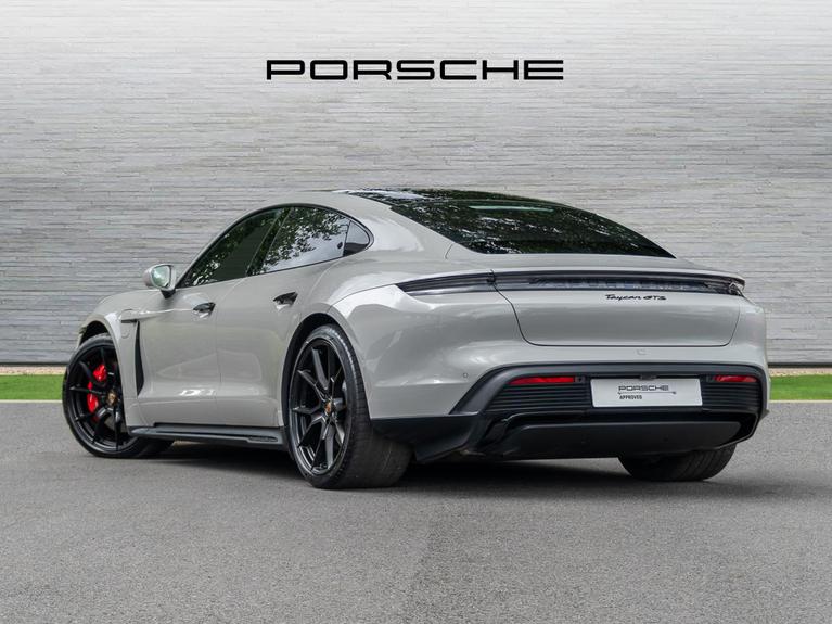 Used 2022 PORSCHE Taycan Performance Plus 93.4kWh GTS Saloon 4dr Electric Auto 4WD (11kW Charger) (598 ps) Grey at JCT600