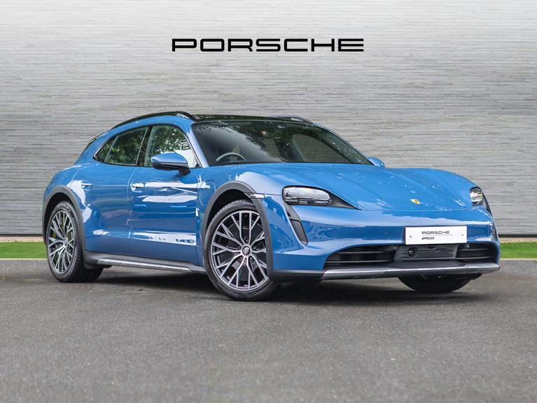 Used 2021 PORSCHE Taycan Performance Plus 93.4kWh 4S Cross Turismo 5dr Electric Auto 4WD (571 ps) Blue at JCT600