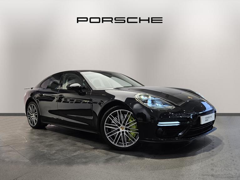 Used 2020 PORSCHE Panamera 4.0 V8 E-Hybrid 14kWh Turbo S Saloon 5dr Petrol Plug-in Hybrid PDK 4WD Euro 6 (s/s) (680 ps) Black at JCT600