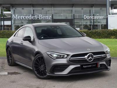 2021 MERCEDES-BENZ CLA Class 2.0 CLA35 AMG (Premium Plus) Coupe 4dr Petrol 7G-DCT 4MATIC Euro 6 (s/s) (306 ps) at JCT600