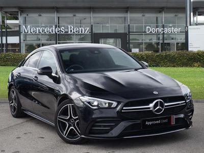 2021 MERCEDES-BENZ CLA Class 2.0 CLA35 AMG Coupe 4dr Petrol 7G-DCT 4MATIC Euro 6 (s/s) (306 ps) at JCT600
