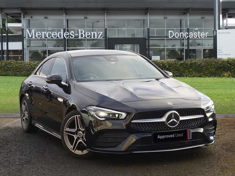 Used 2022 MERCEDES-BENZ CLA Class 1.3 CLA180 AMG Line (Premium Plus 2) Coupe 4dr Petrol 7G-DCT Euro 6 (s/s) (136 ps) Black at JCT600