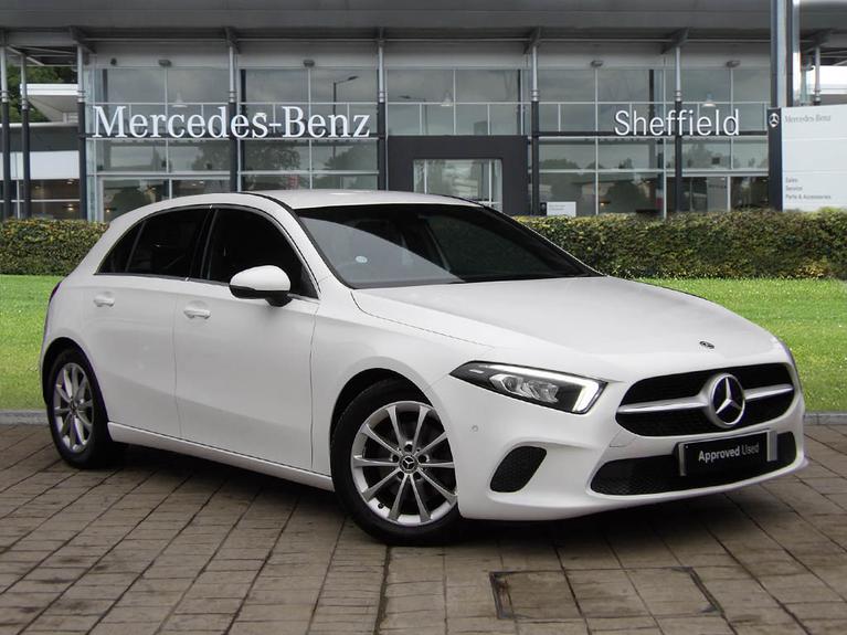 Used 2021 MERCEDES-BENZ A Class A200d Sport Executive 5dr Auto Polar White at JCT600