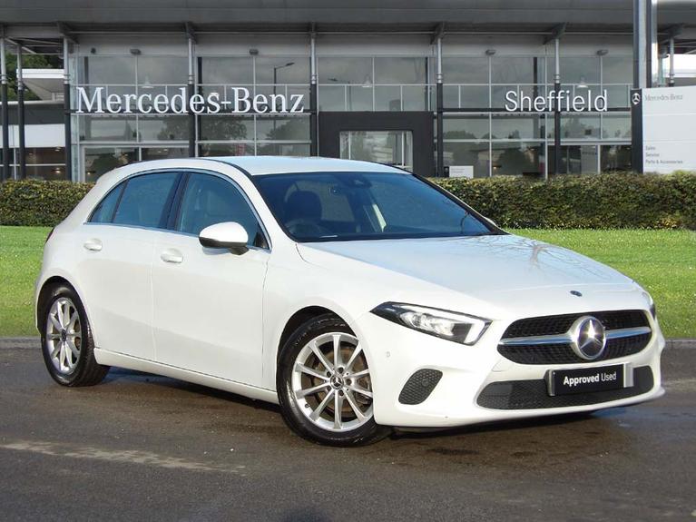 Used 2020 MERCEDES-BENZ A Class 1.3 A180 Sport (Executive) Hatchback 5dr Petrol 7G-DCT Euro 6 (s/s) (136 ps) White at JCT600