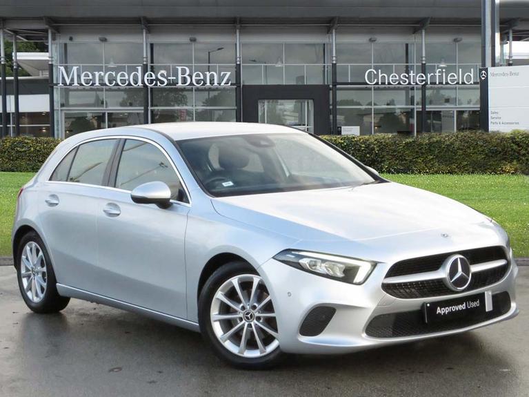 Used 2020 MERCEDES-BENZ A Class 1.3 A180 Sport (Executive) Hatchback 5dr Petrol 7G-DCT Euro 6 (s/s) (136 ps) Silver at JCT600