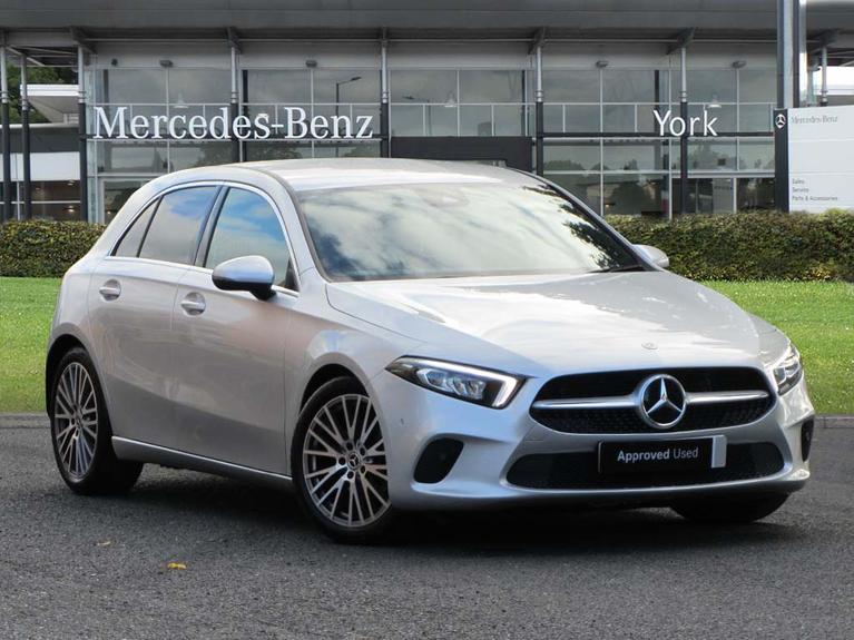 Used 2021 MERCEDES-BENZ A Class 1.3 A180 Sport Edition (Executive) Hatchback 5dr Petrol 7G-DCT Euro 6 (s/s) (136 ps) Silver at JCT600