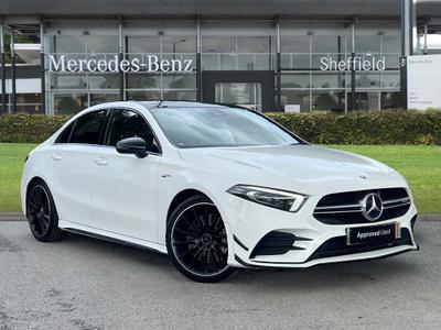 2022 MERCEDES-BENZ A Class 2.0 A35 AMG Edition (Premium Plus) Saloon 4dr Petrol 7G-DCT 4MATIC Euro 6 (s/s) (306 ps) at JCT600