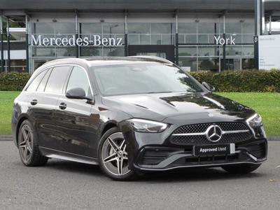 2022 MERCEDES-BENZ C Class 1.5 C200h MHEV AMG Line Estate 5dr Petrol Hybrid G-Tronic+ Euro 6 (s/s) (224 ps) at JCT600