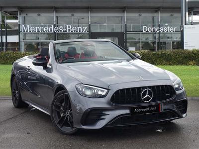 2021 MERCEDES-BENZ E Class 3.0 E53h BiTurbo MHEV AMG Night Edition (Premium Plus) Cabriolet 2dr Petrol Hybrid SpdS TCT 4MATIC+ Euro 6 (s/s) (457 ps) at JCT600