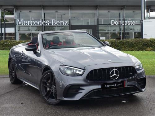 MERCEDES-BENZ E Class 3.0 E53h BiTurbo MHEV AMG Night Edition (Premium Plus) Cabriolet 2dr Petrol Hybrid SpdS TCT 4MATIC+ Euro 6 (s/s) (457 ps)