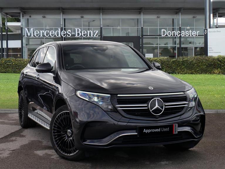 Used 2022 MERCEDES-BENZ EQC EQC 400 80kWh AMG Line (Premium Plus) SUV 5dr Electric Auto 4MATIC (408 ps) Grey at JCT600