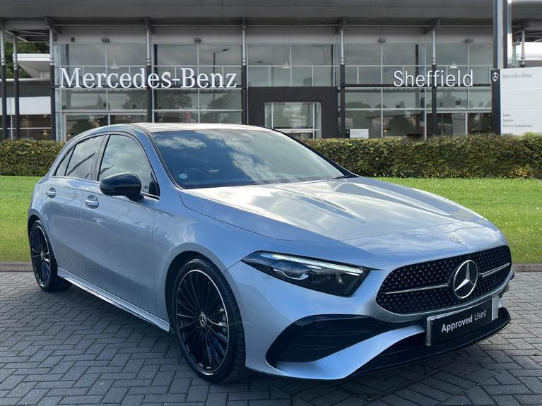 Used 2025 MERCEDES-BENZ A Class A180 AMG Line Premium Plus 5dr Auto Silver at JCT600