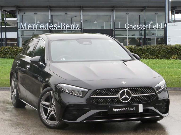 Used 2024 MERCEDES-BENZ A Class 1.3 A200h MHEV AMG Line (Executive) Hatchback 5dr Petrol Hybrid 7G-DCT Euro 6 (s/s) (177 ps) Black at JCT600