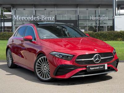 2025 MERCEDES-BENZ A Class 1.3 A200h MHEV AMG Line (Premium Plus) Hatchback 5dr Petrol Hybrid 7G-DCT Euro 6 (s/s) (177 ps) at JCT600