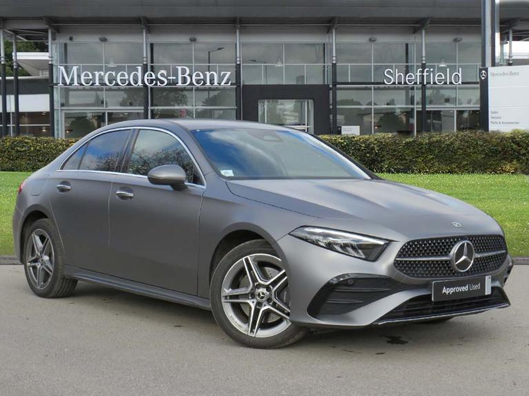 Used 2023 MERCEDES-BENZ A Class 1.3 A250e 15.6kWh AMG Line (Premium) Saloon 4dr Petrol Plug-in Hybrid 8G-DCT Euro 6 (s/s) (218 ps) at JCT600