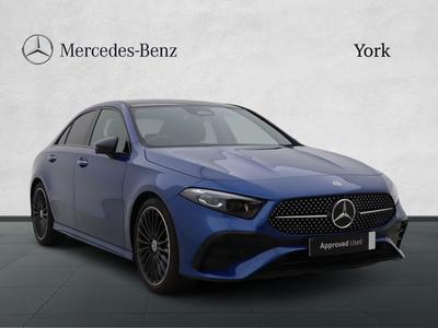 2025 MERCEDES-BENZ A Class 1.3 A200h MHEV AMG Line (Premium Plus) Saloon 4dr Petrol Hybrid 7G-DCT Euro 6 (s/s) (177 ps) at JCT600