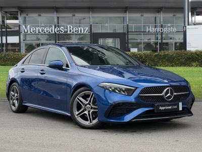 2024 MERCEDES-BENZ A Class 1.3 A200h MHEV AMG Line (Executive) Saloon 4dr Petrol Hybrid 7G-DCT Euro 6 (s/s) (177 ps) at JCT600