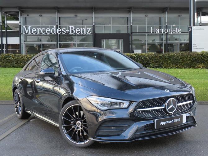 2022 MERCEDES-BENZ Cla Class 2.0 C220d AMG Line Night Edition Coupe 4dr  Diesel 8G-DCT Euro 6 £28,300 19,852 miles Cosmos Black Metallic
