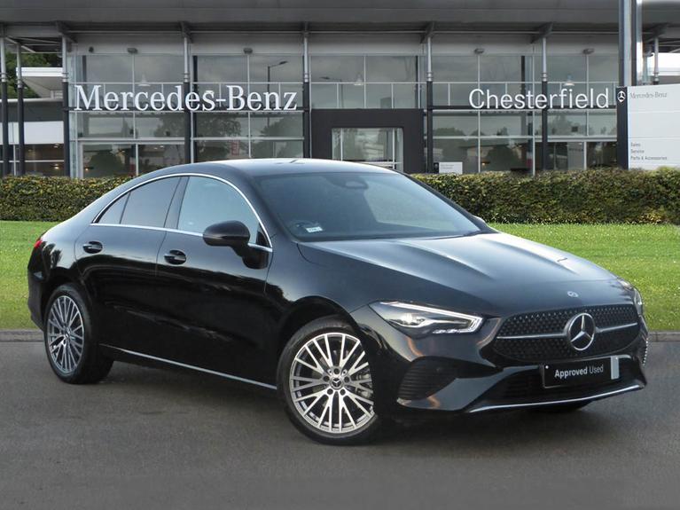 Used 2024 MERCEDES-BENZ CLA Class 2.0 CLA220d Sport (Executive) Coupe 4dr Diesel 8G-DCT Euro 6 (s/s) (190 ps) Black at JCT600