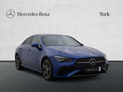 2025 MERCEDES-BENZ CLA Class 1.3 CLA180h MHEV AMG Line (Executive) Coupe 4dr Petrol Hybrid 7G-DCT Euro 6 (s/s) (150 ps) at JCT600