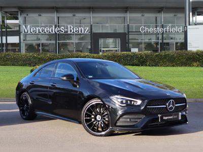 2023 MERCEDES-BENZ CLA Class 1.3 CLA180 AMG Line Night Edition (Premium Plus) Coupe 4dr Petrol 7G-DCT Euro 6 (s/s) (136 ps) at JCT600