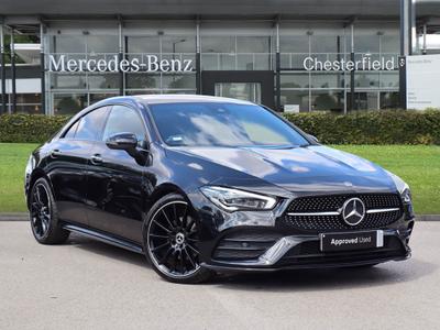 2023 MERCEDES-BENZ CLA Class 1.3 CLA180 AMG Line Night Edition (Premium Plus) Coupe 4dr Petrol 7G-DCT Euro 6 (s/s) (136 ps) at JCT600