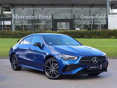 2025 MERCEDES-BENZ CLA Class 1.3 CLA250e 15.6kWh AMG Line (Premium) Coupe 4dr Petrol Plug-in Hybrid 8G-DCT Euro 6 (s/s) (218 ps) at JCT600