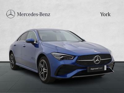 2025 MERCEDES-BENZ CLA Class 1.3 CLA250e 15.6kWh AMG Line (Executive) Coupe 4dr Petrol Plug-in Hybrid 8G-DCT Euro 6 (s/s) (218 ps) at JCT600