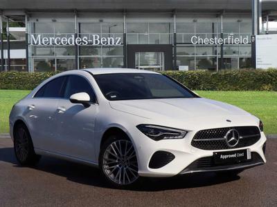 2024 MERCEDES-BENZ CLA Class 1.3 CLA200h MHEV Sport (Executive) Coupe 4dr Petrol Hybrid 7G-DCT Euro 6 (s/s) (177 ps) at JCT600
