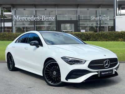 2025 MERCEDES-BENZ CLA Class 1.3 CLA200h MHEV AMG Line (Premium Plus) Coupe 4dr Petrol Hybrid 7G-DCT Euro 6 (s/s) (177 ps) at JCT600
